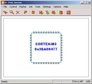ARM仿真軟件H-JTAG Server-ARM仿真軟件:H-JTAG Server,支持ARM7,ARM9,XSCALE,CORTEX-M3;支持ADS,IAR,KEIL,RVDS