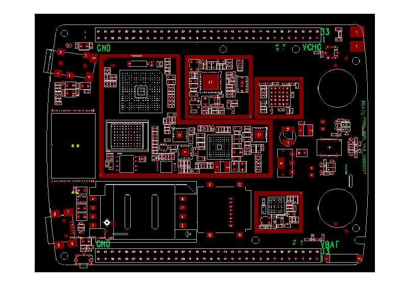 PCB--P1300手機開發套件硬件組成與特點
